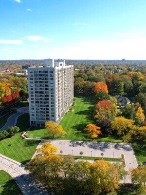 One Bratenahl Place Aerial One Bratenahl Place Aerial